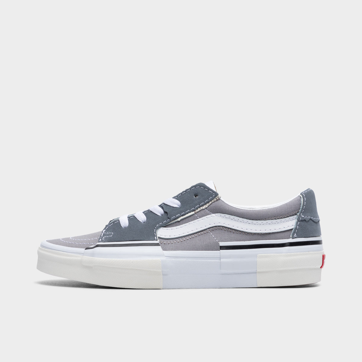 Low top vans grey sale