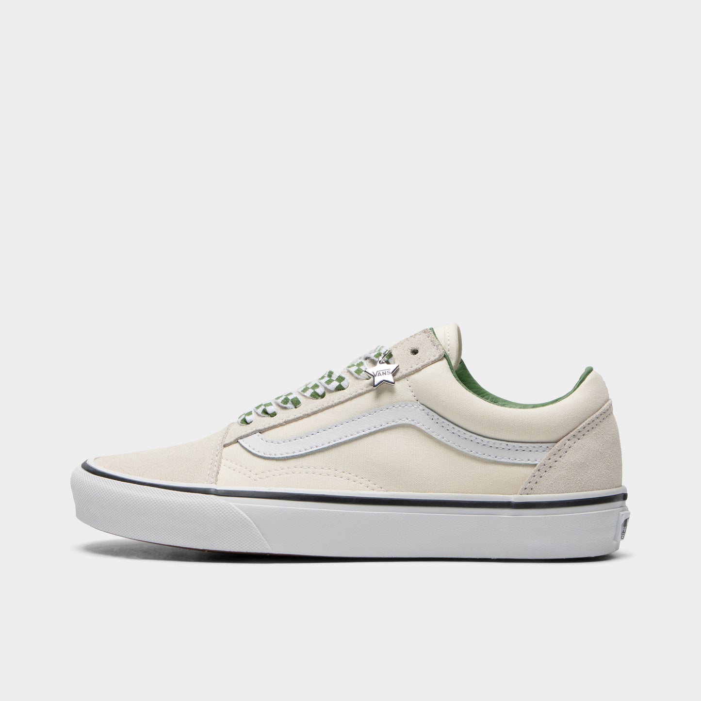 Vans Old Skool Guimauve / Breloques Vert