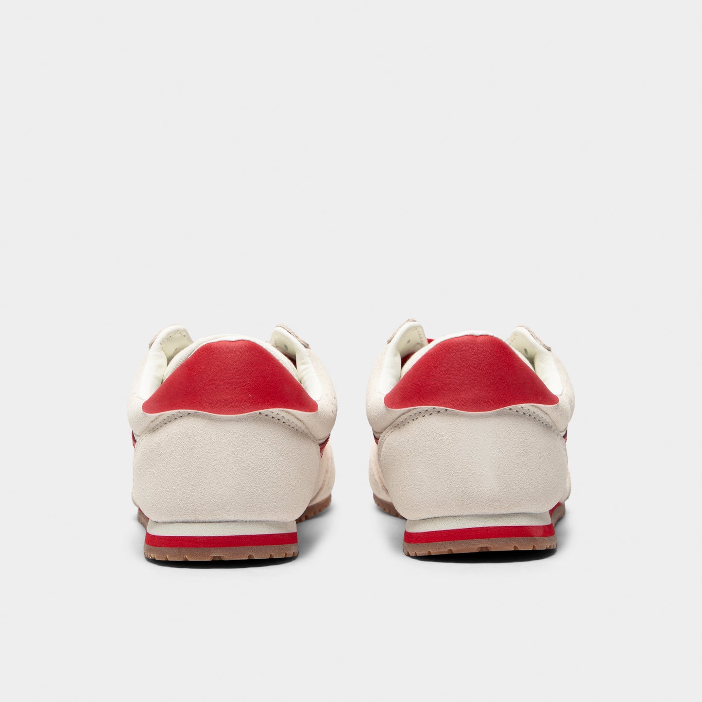 Vans Super Lowpro Suede Marshmallow / Racing Red