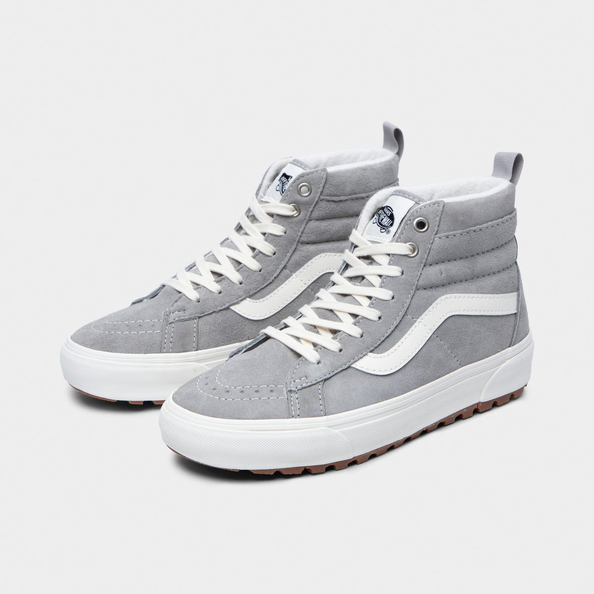 High top vans gray shop