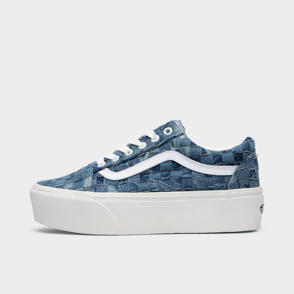 Vans Women s Old Skool Stackform Denim Multi