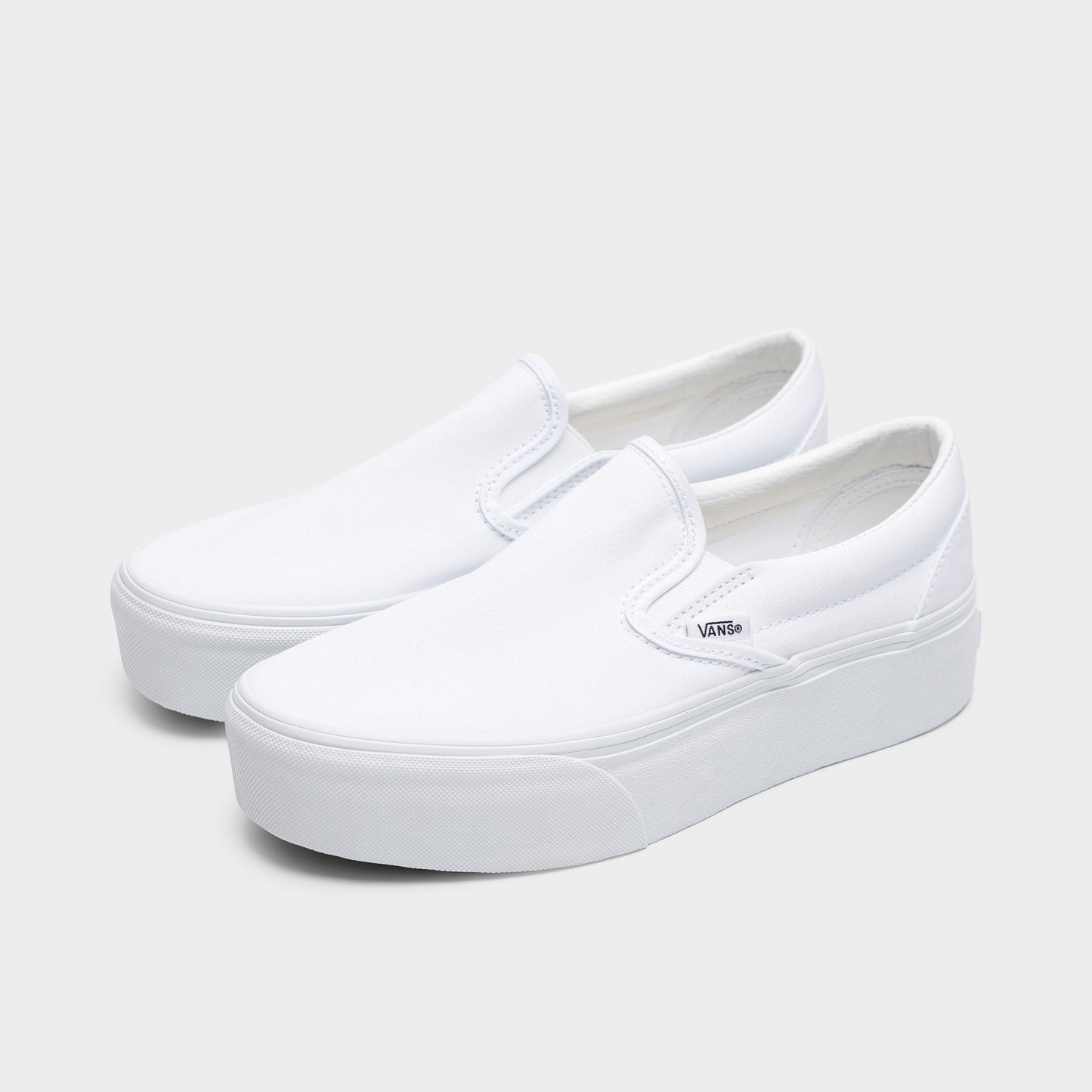 Vans Classic Slip-On Stackform Blanc / Blanc