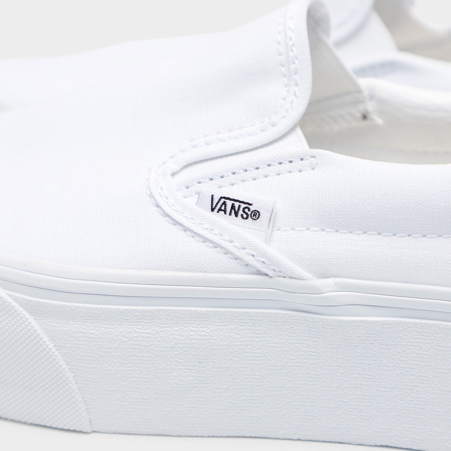 Vans Classic Slip-On Stackform Blanc / Blanc