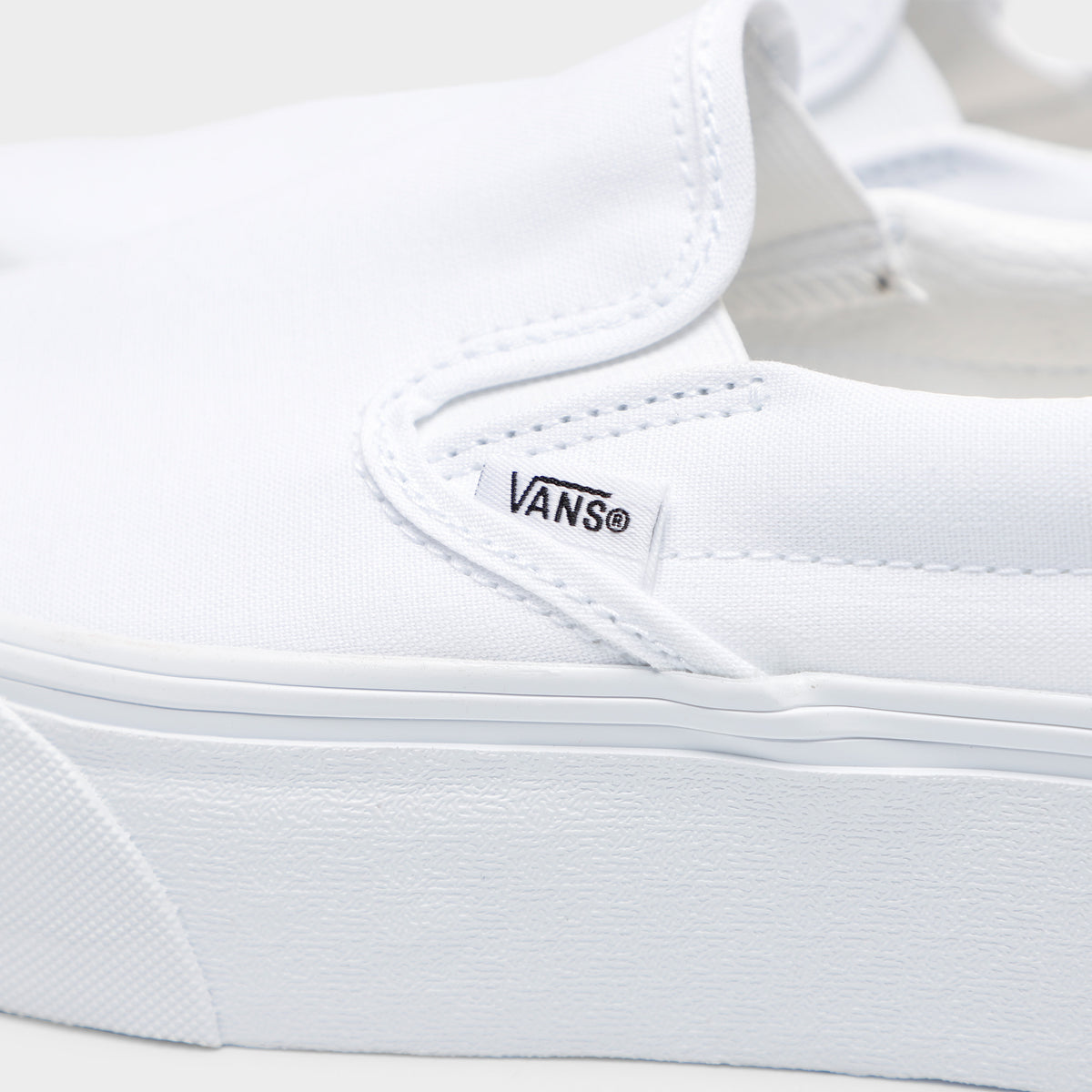 Vans Classic Slip On Stackform White White