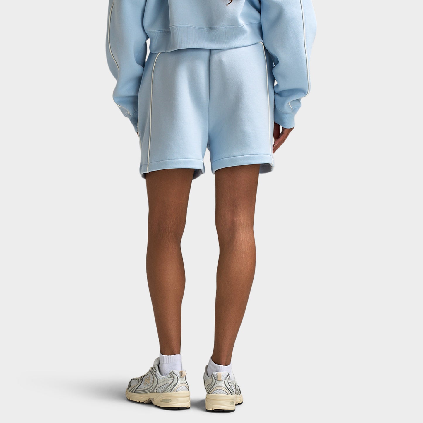 New Balance Piping FL Short Oxford Blue / Sea Salt