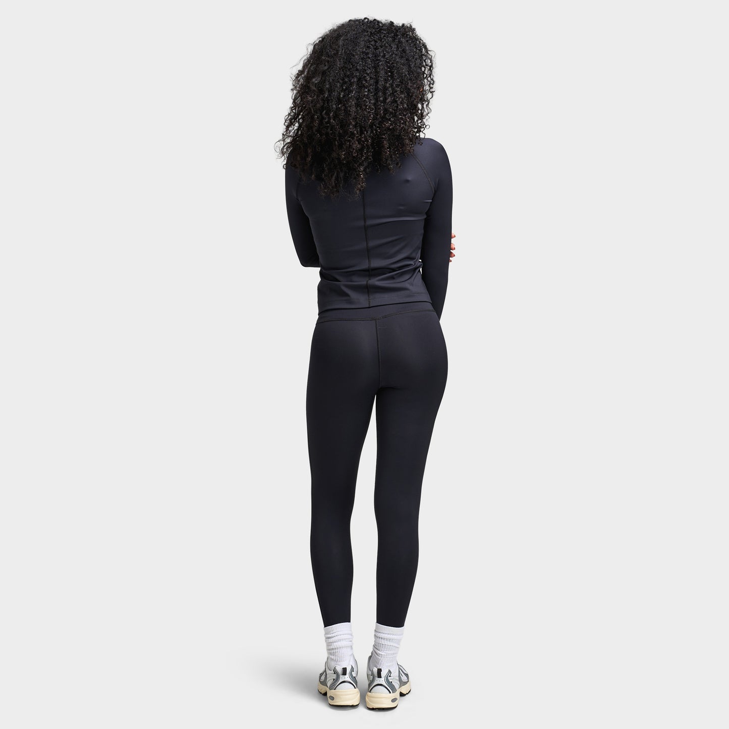New Balance Women's Logo Full-Zip / Black