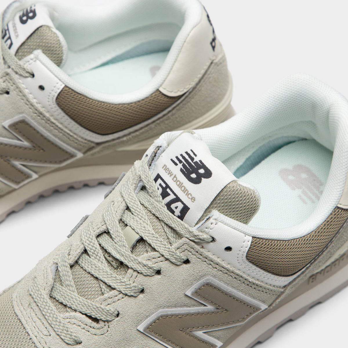 New Balance Women s 574 Olivine Dark Stoneware Turtledove