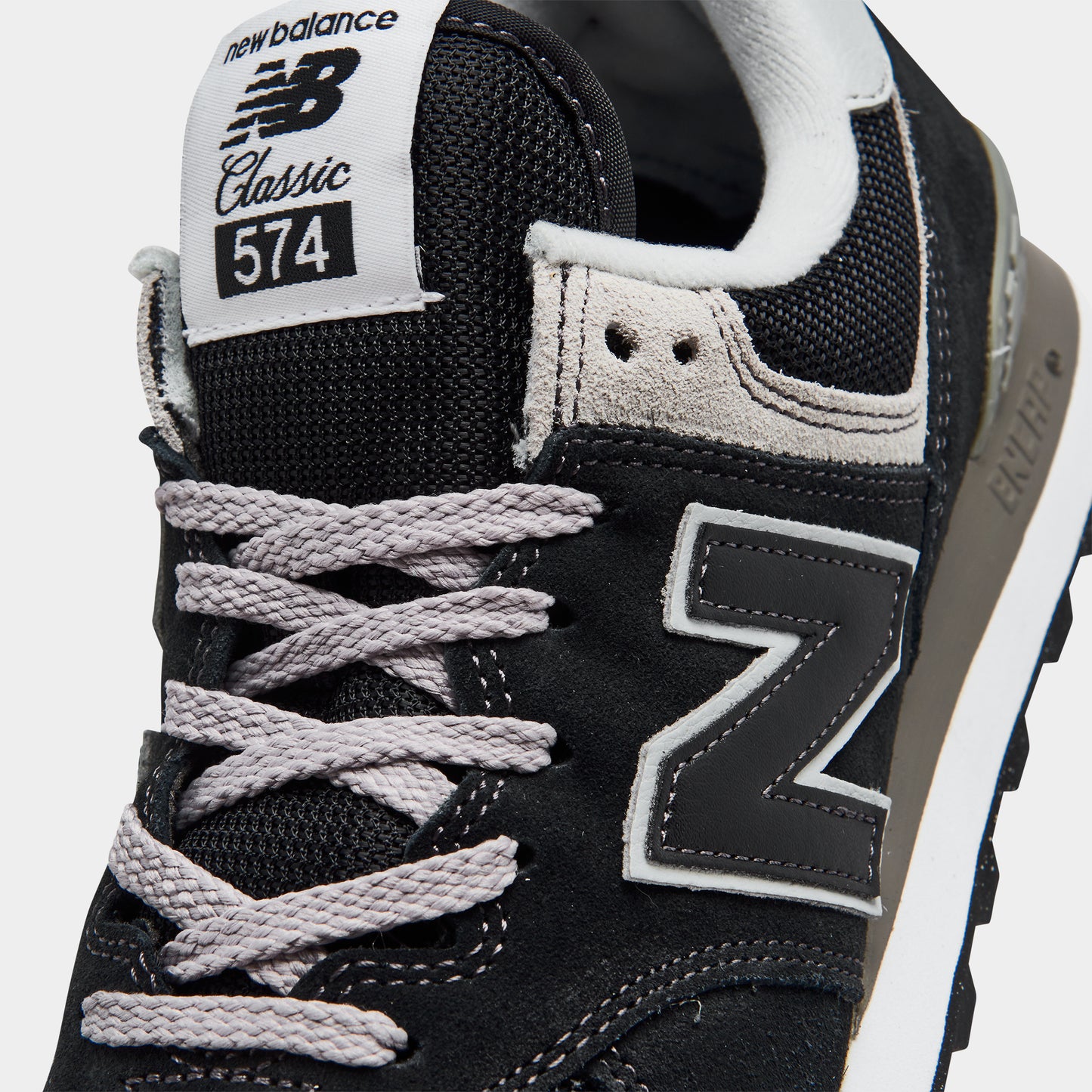 New Balance Women's 574 Black / White