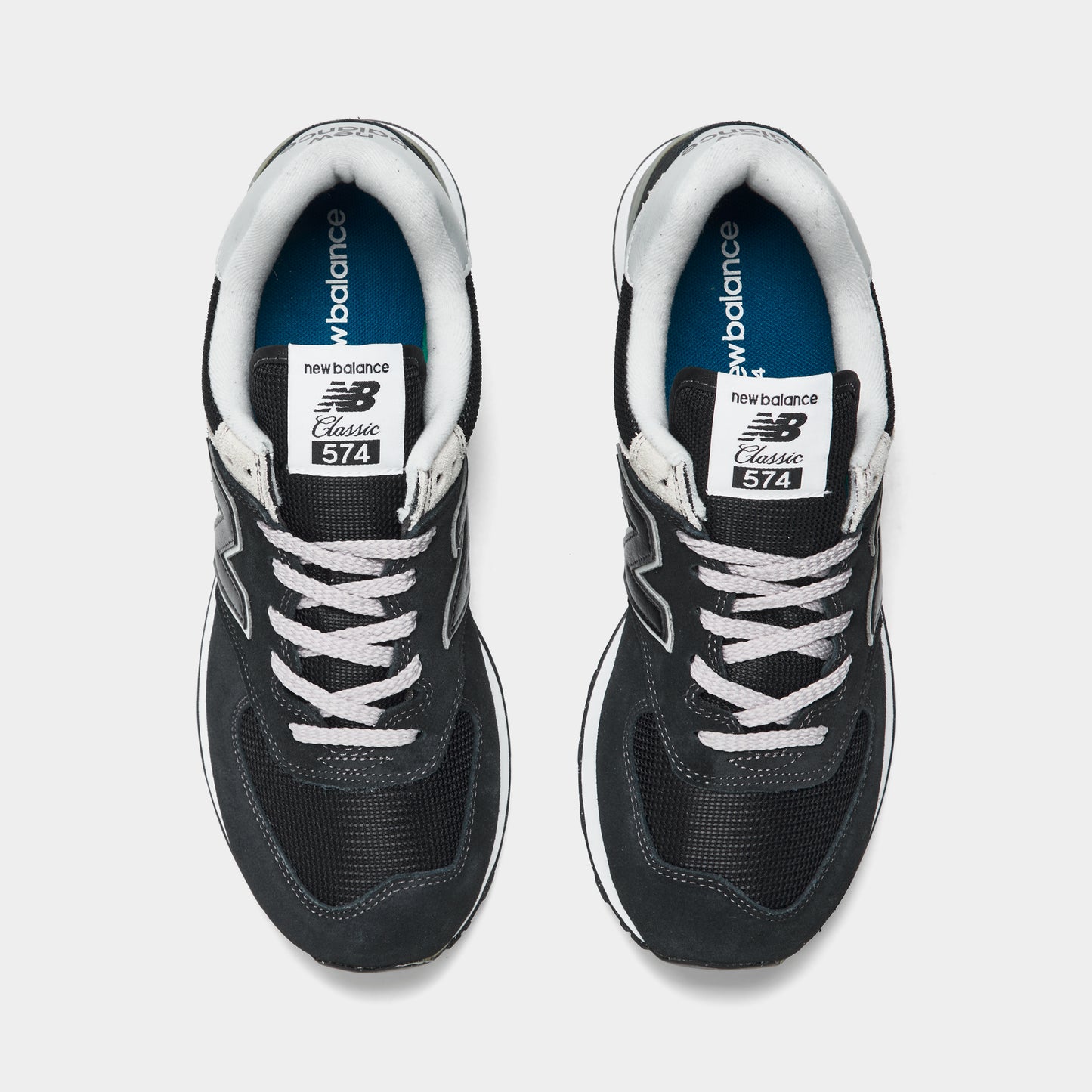 New Balance Women's 574 Black / White