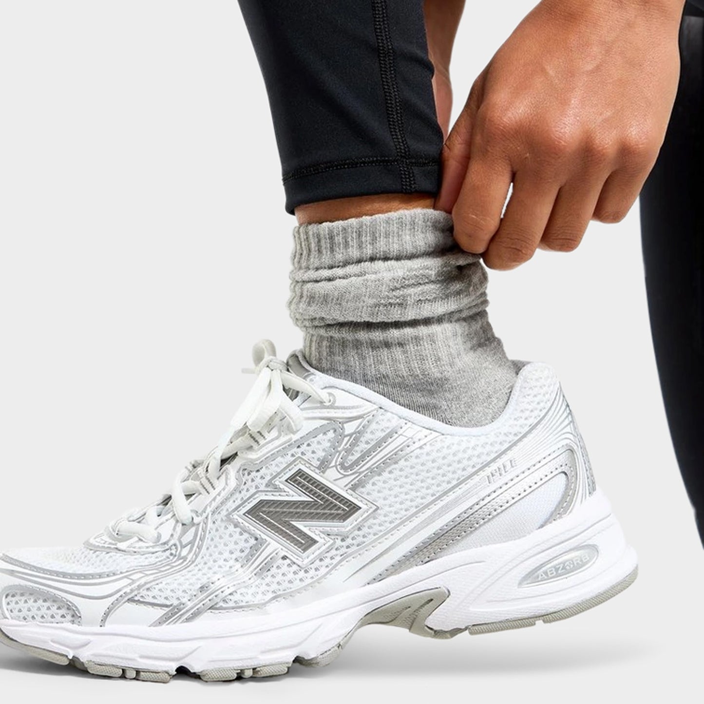 New Balance Script Leggings / Noir