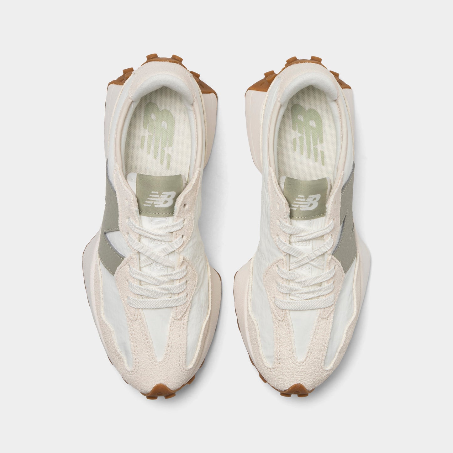 New Balance Women's 327 Linen / Sea Salt Olive