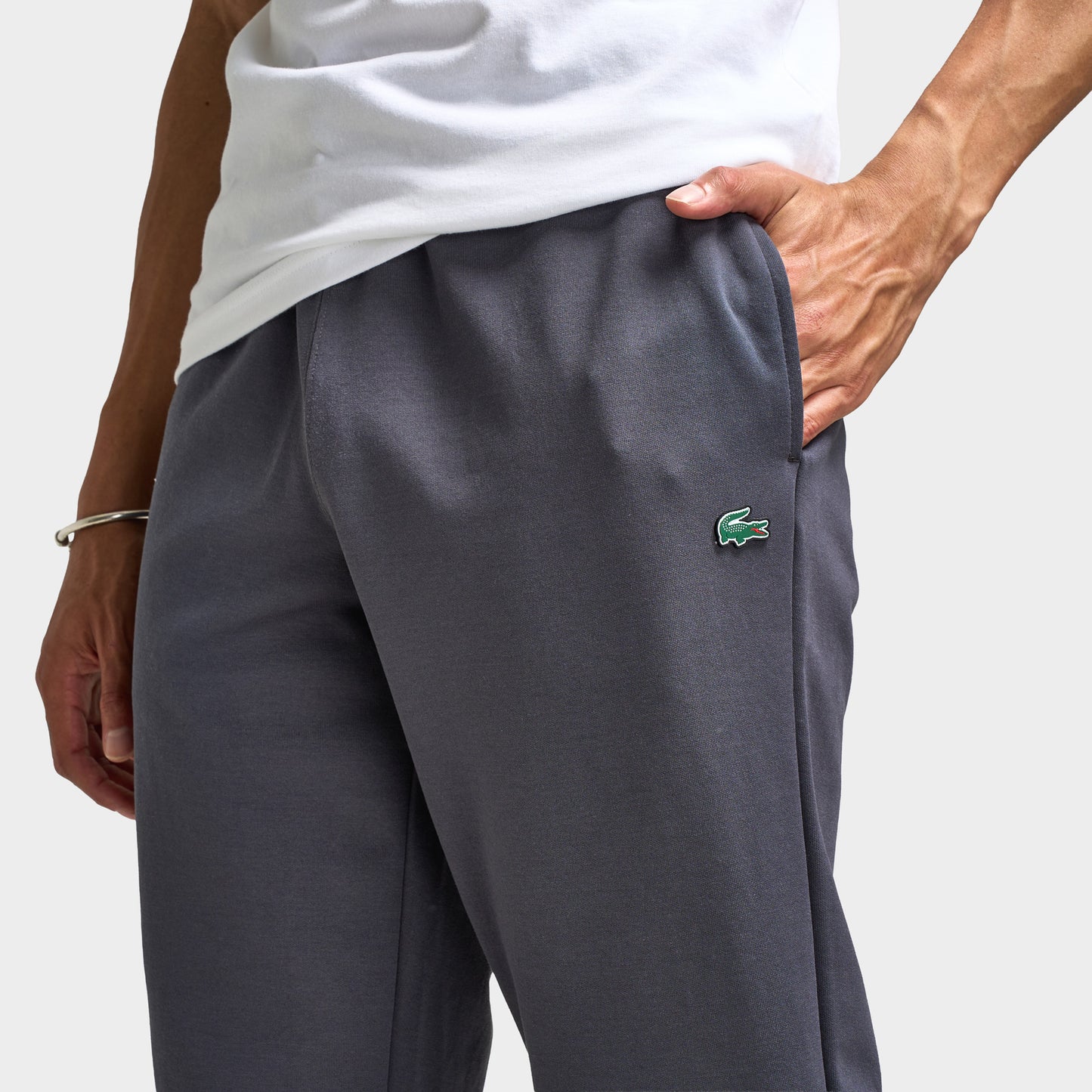 Lacoste Double Knit Pant / Elephant Grey