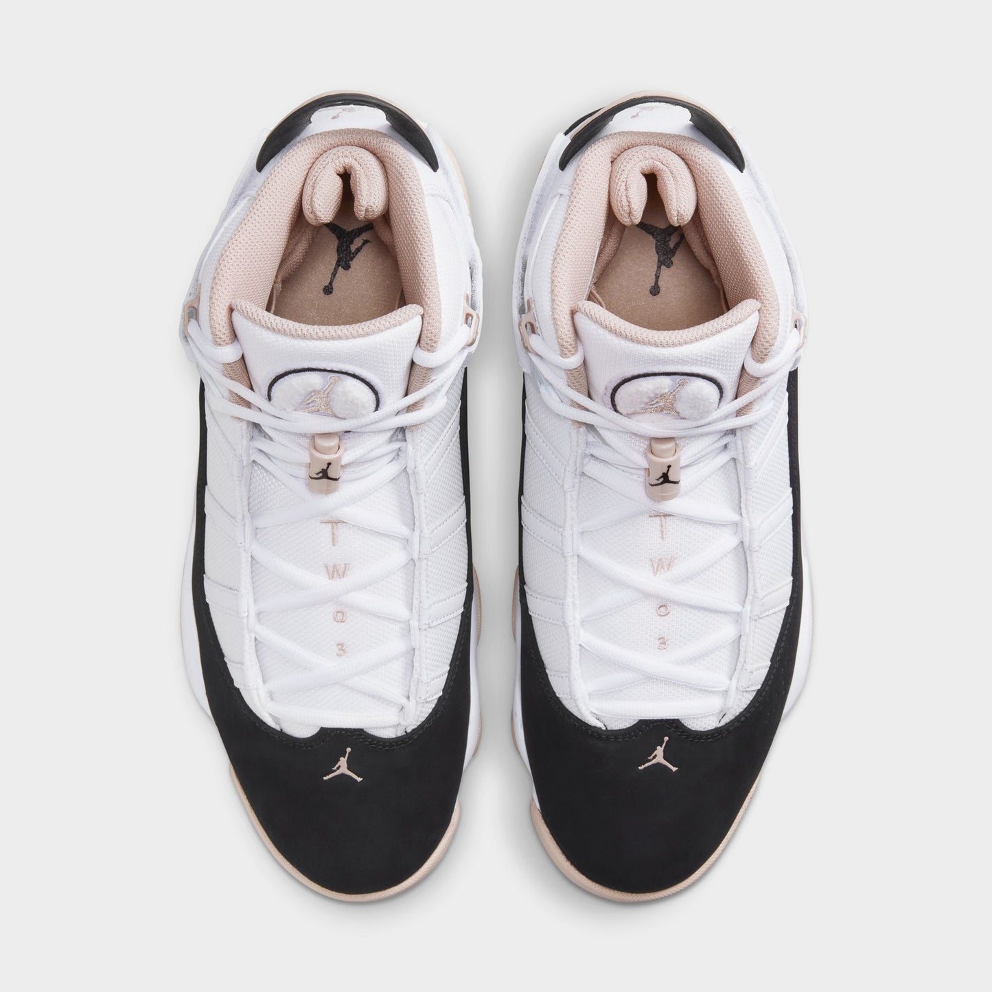 Jordan 6 Rings Blanc / Noir - Fossil Stone