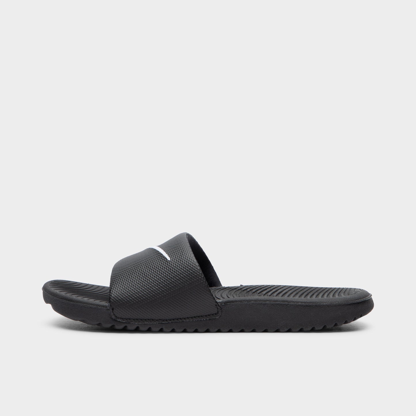 Nike Kawa Sandales GS Noir / Blanc