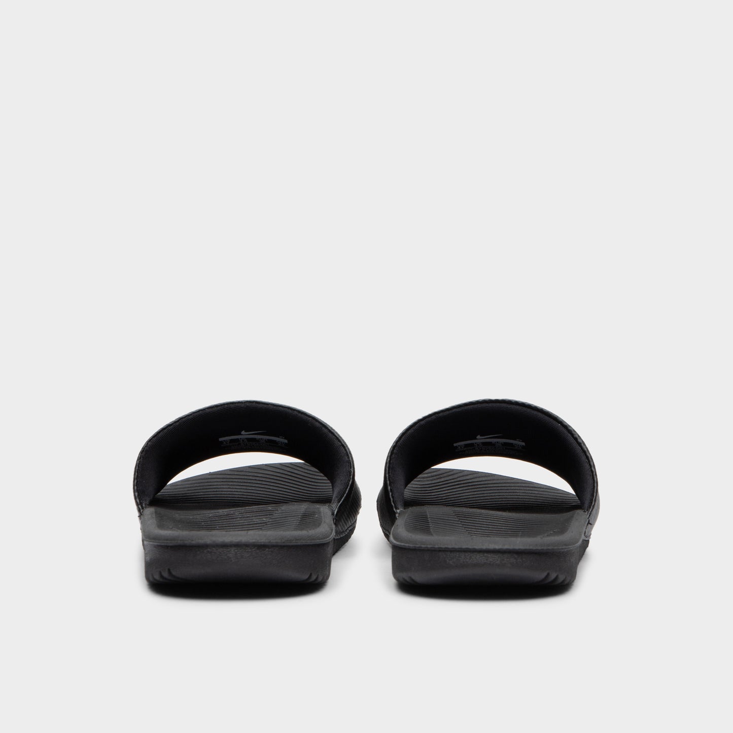 Nike Kawa Sandales GS Noir / Blanc