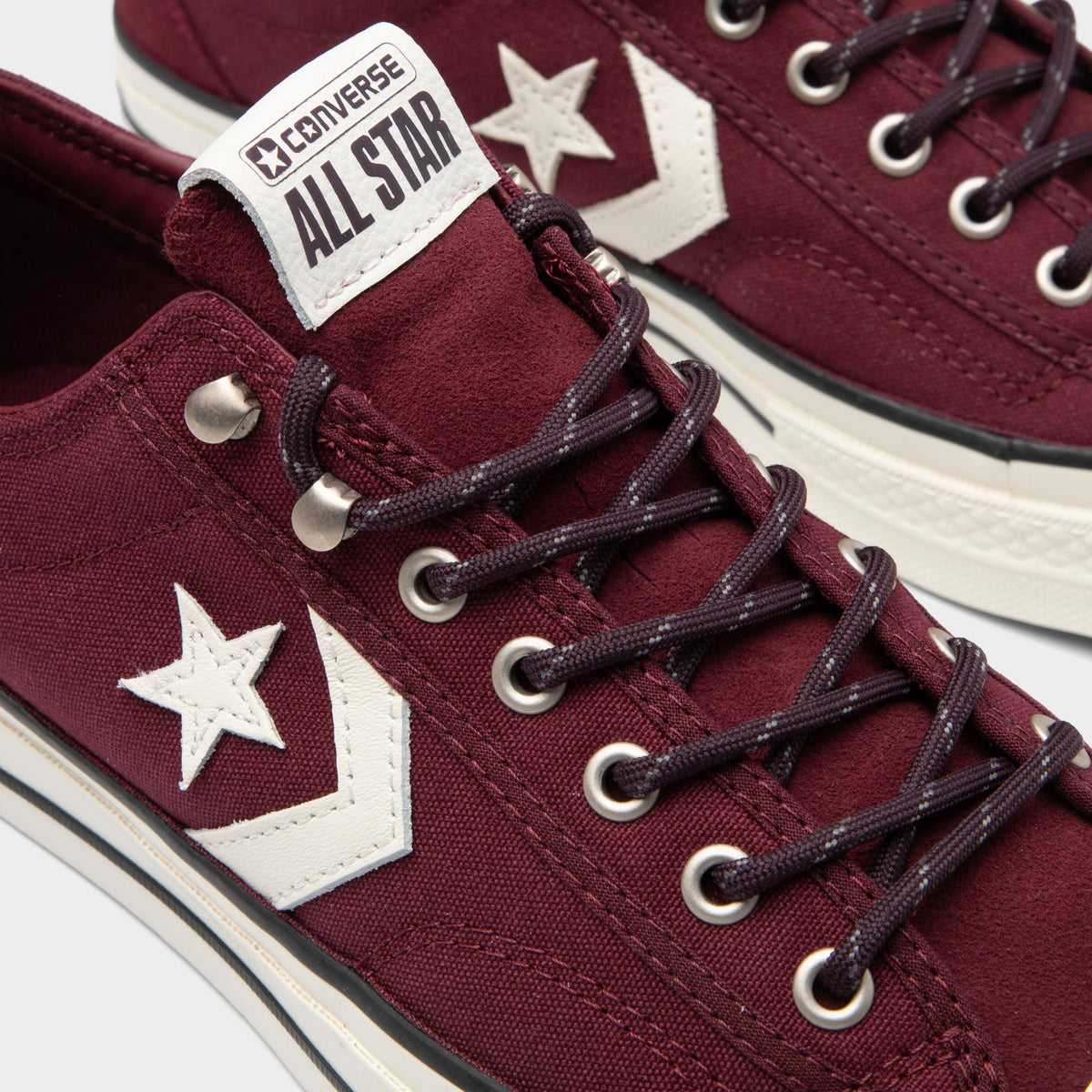 Converse Star Player 76 Deep Bordeaux Egret Black