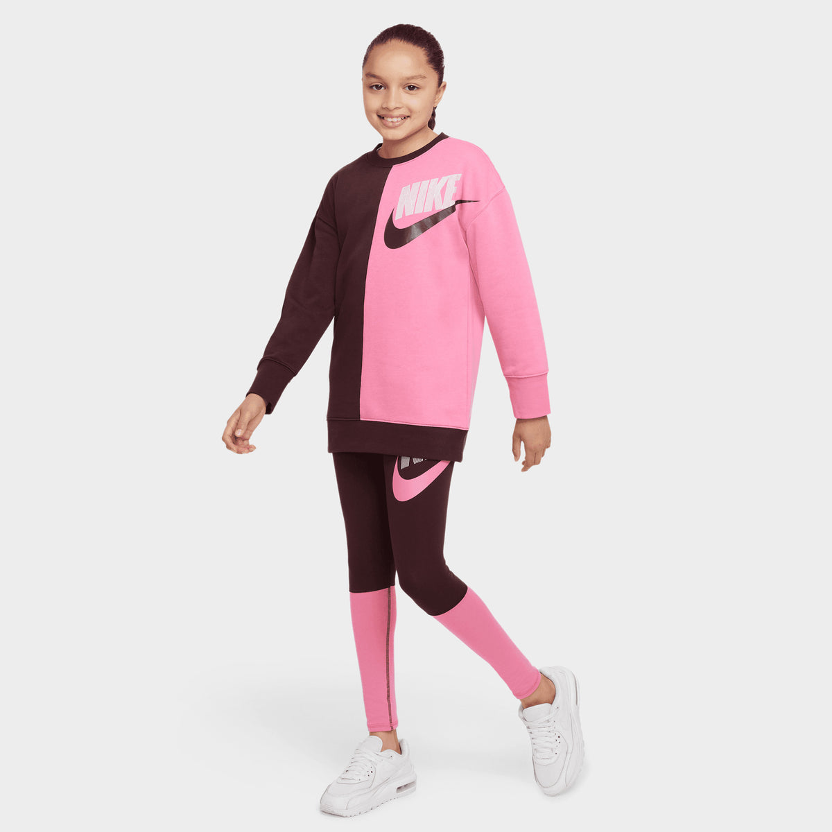 Nike Junior Girl's Sportswear Favourites High-Waisted Dance Leggings B