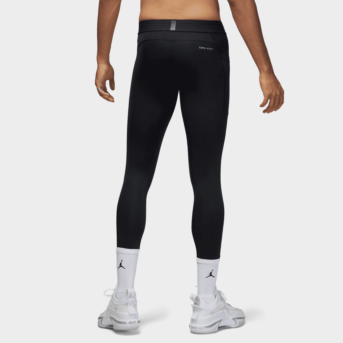 Jordan Sport Dri-FIT 3/4 Tights Black / Black - White | JD Sports