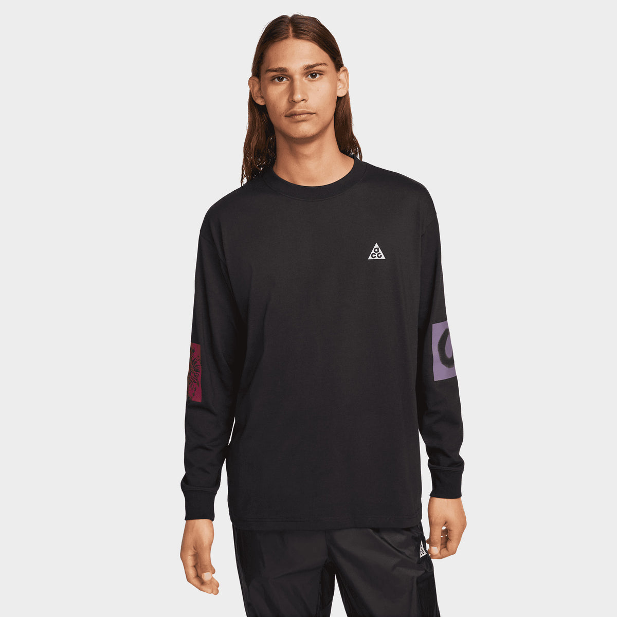 Nike ACG Cosmic Coast Long Sleeve T-Shirt / Black