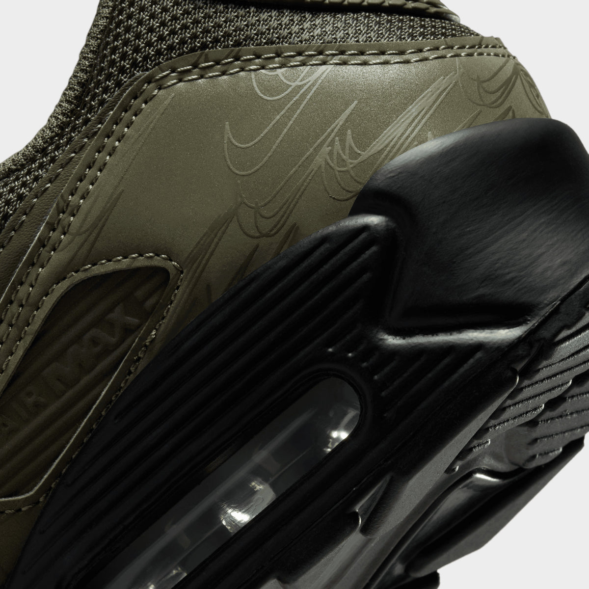 Nike air max 90 green black khaki Clearance