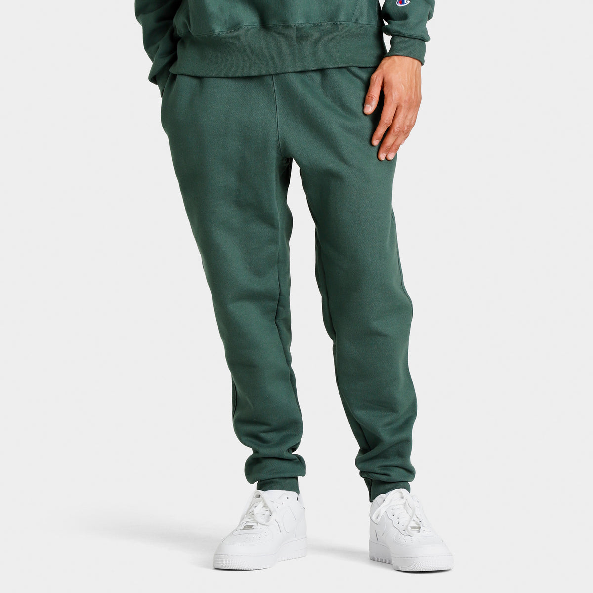 Green champion track pants 2025