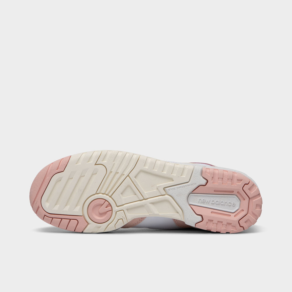 New Balance Juniors' GSB550CD White / Pink Haze