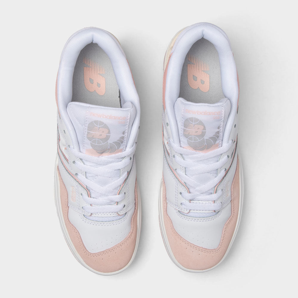 New Balance Juniors' GSB550CD White / Pink Haze
