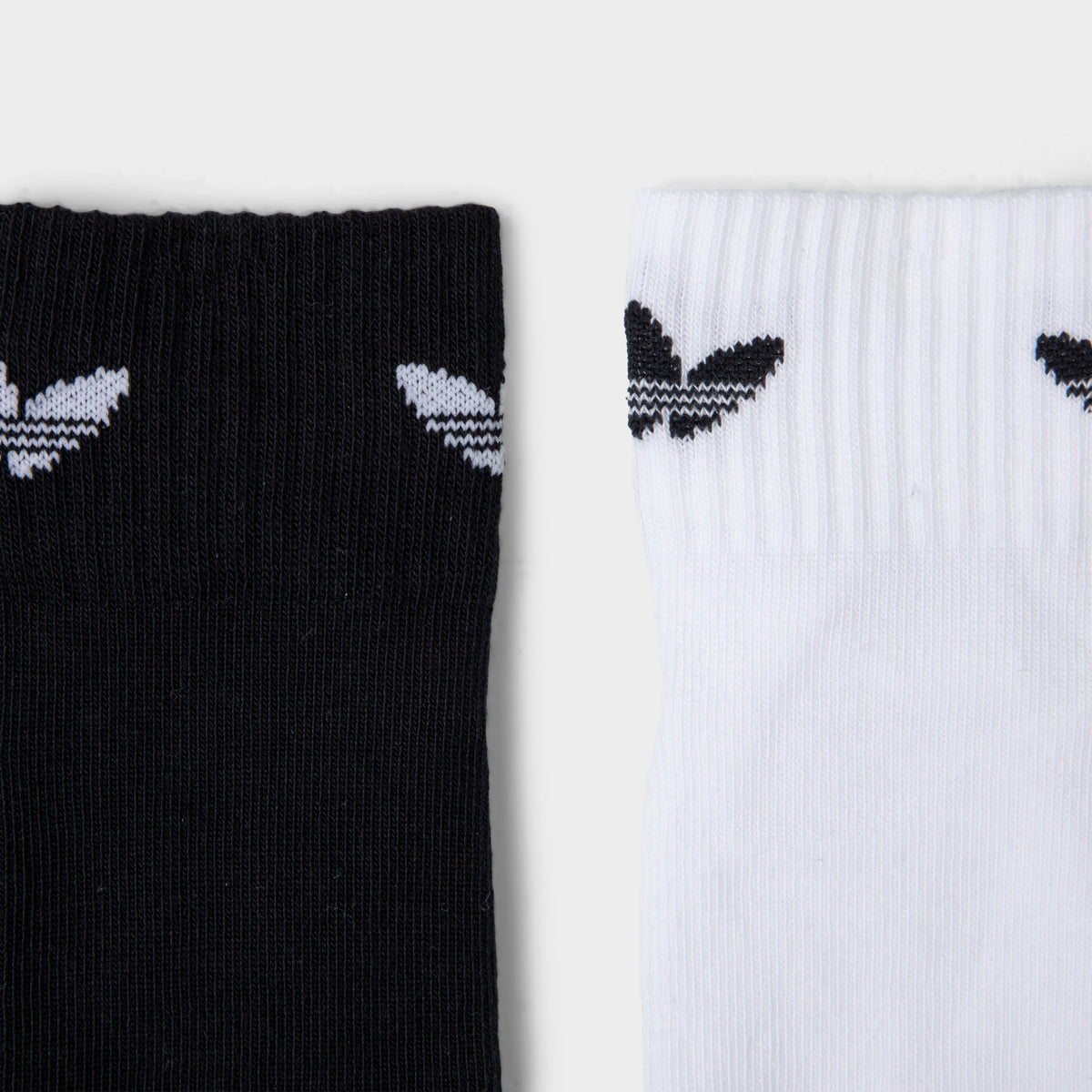 adidas Originals Children's Anti-Slip Socks (2 Pack) Black / White