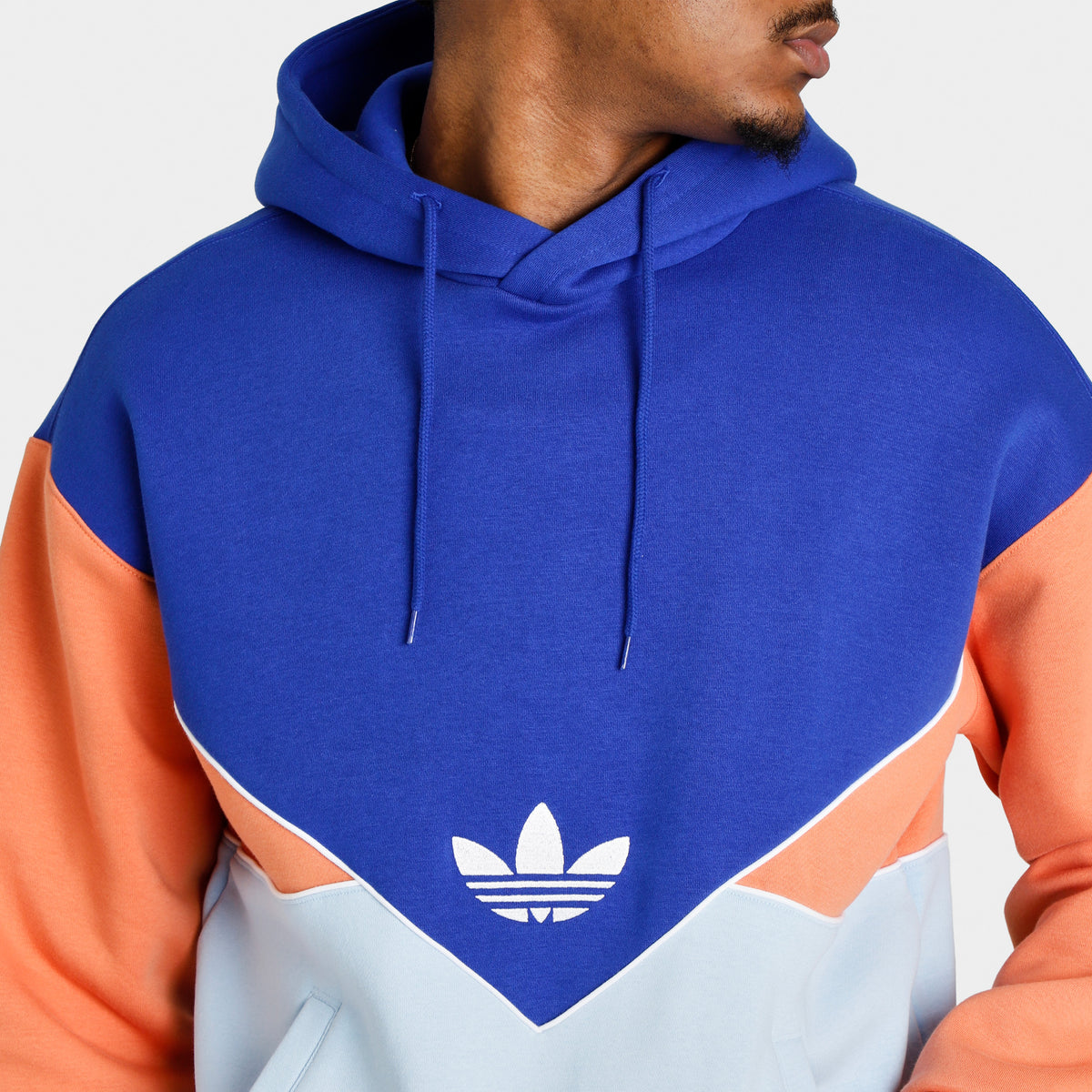 adidas Originals Adicolor Seasonal Archive Pullover Hoodie Semi Lucid Blue Clear Sky Hazy Copper