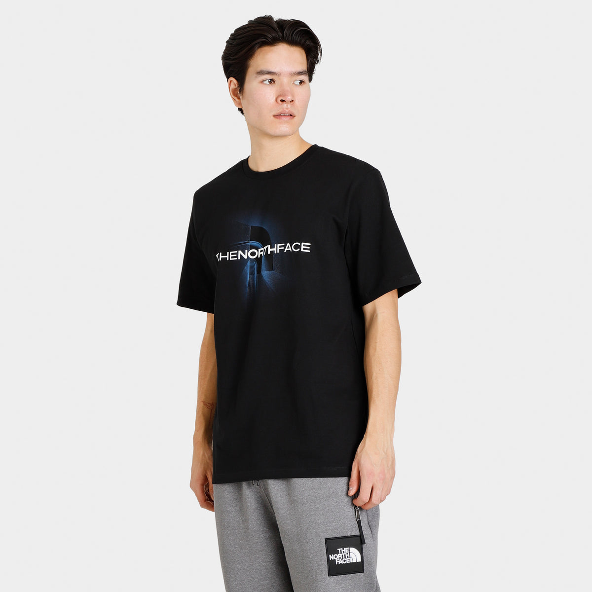 Navy blue north face top t shirt