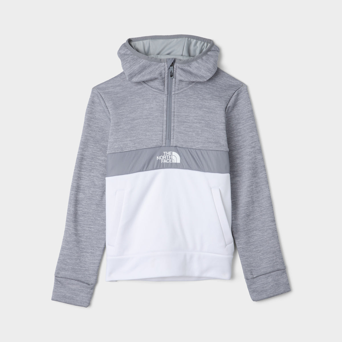 The North Face Junior Boys New Mittellegi Panel Quarter Zip TNF Light JD Sports