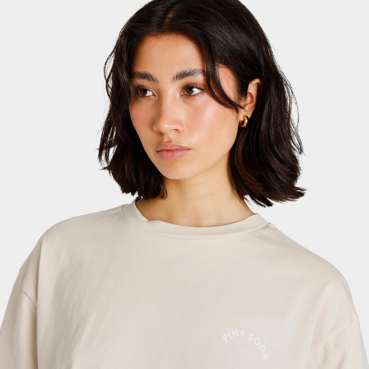 Pink Soda Women s Fuse T Shirt Beige JD Sports Canada