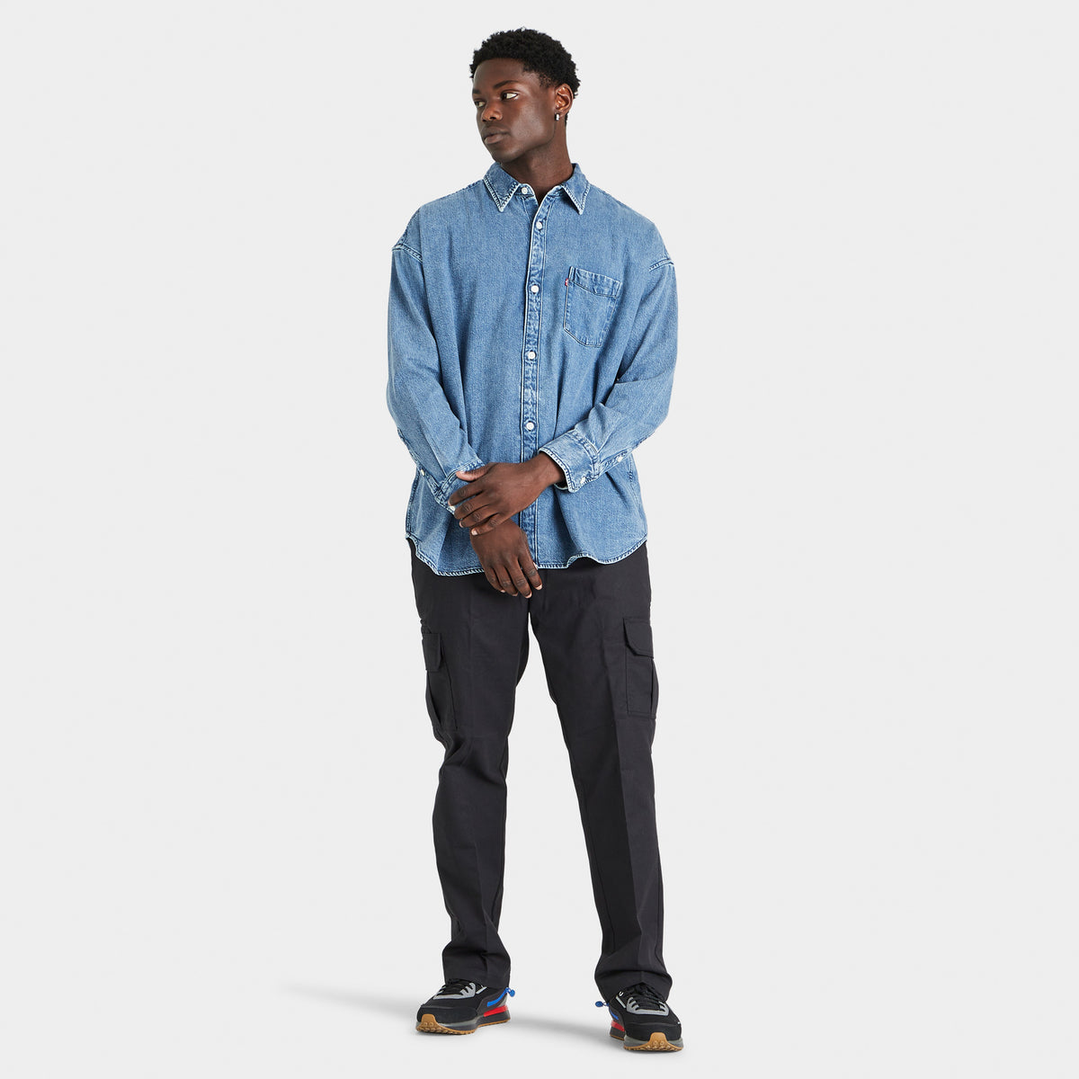 Levi's Slouchy 1 Pocket Shirt / Slouchy Stone | JD Sports Canada