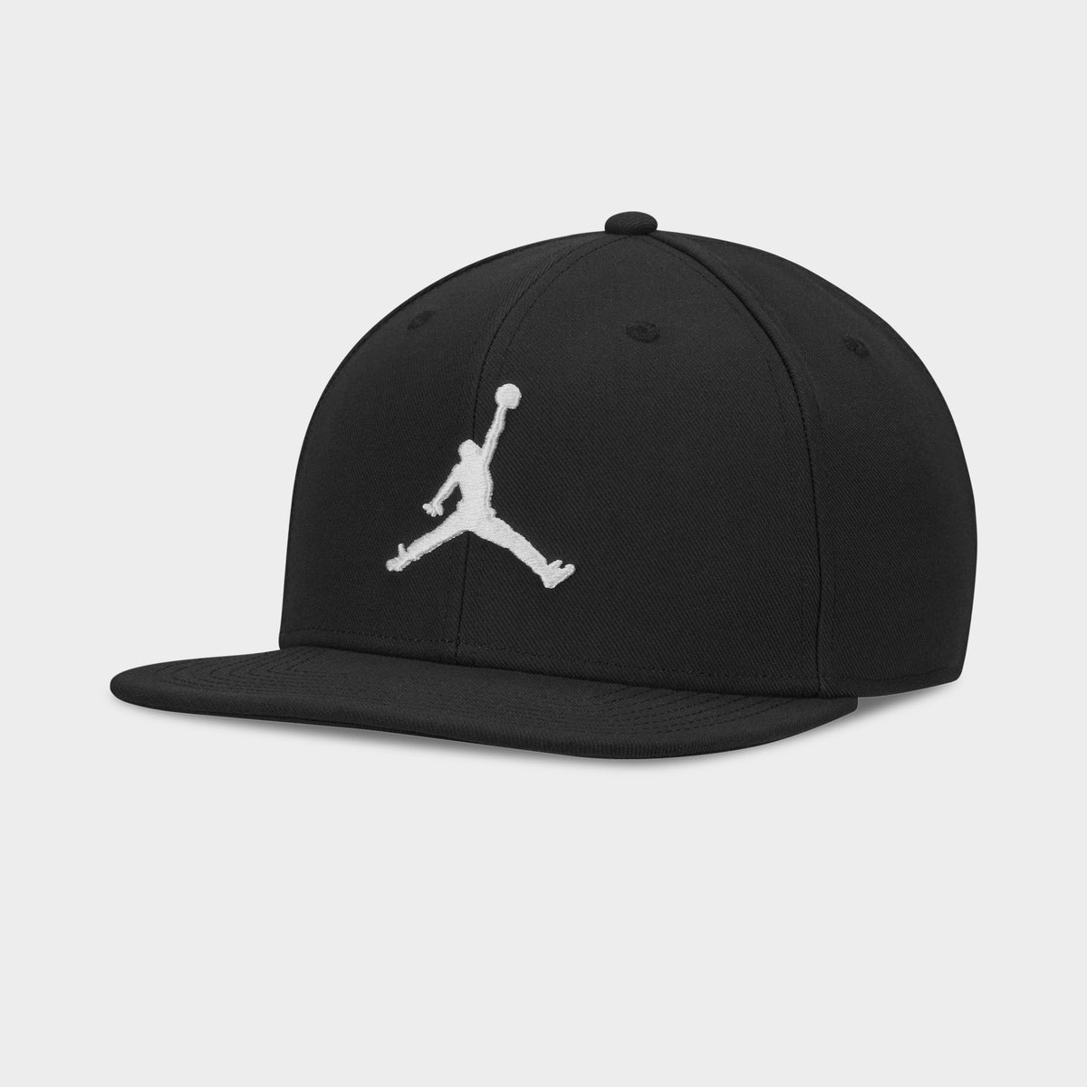 Jordan Pro Jumpman Snapback Black Black White JD Sports Canada