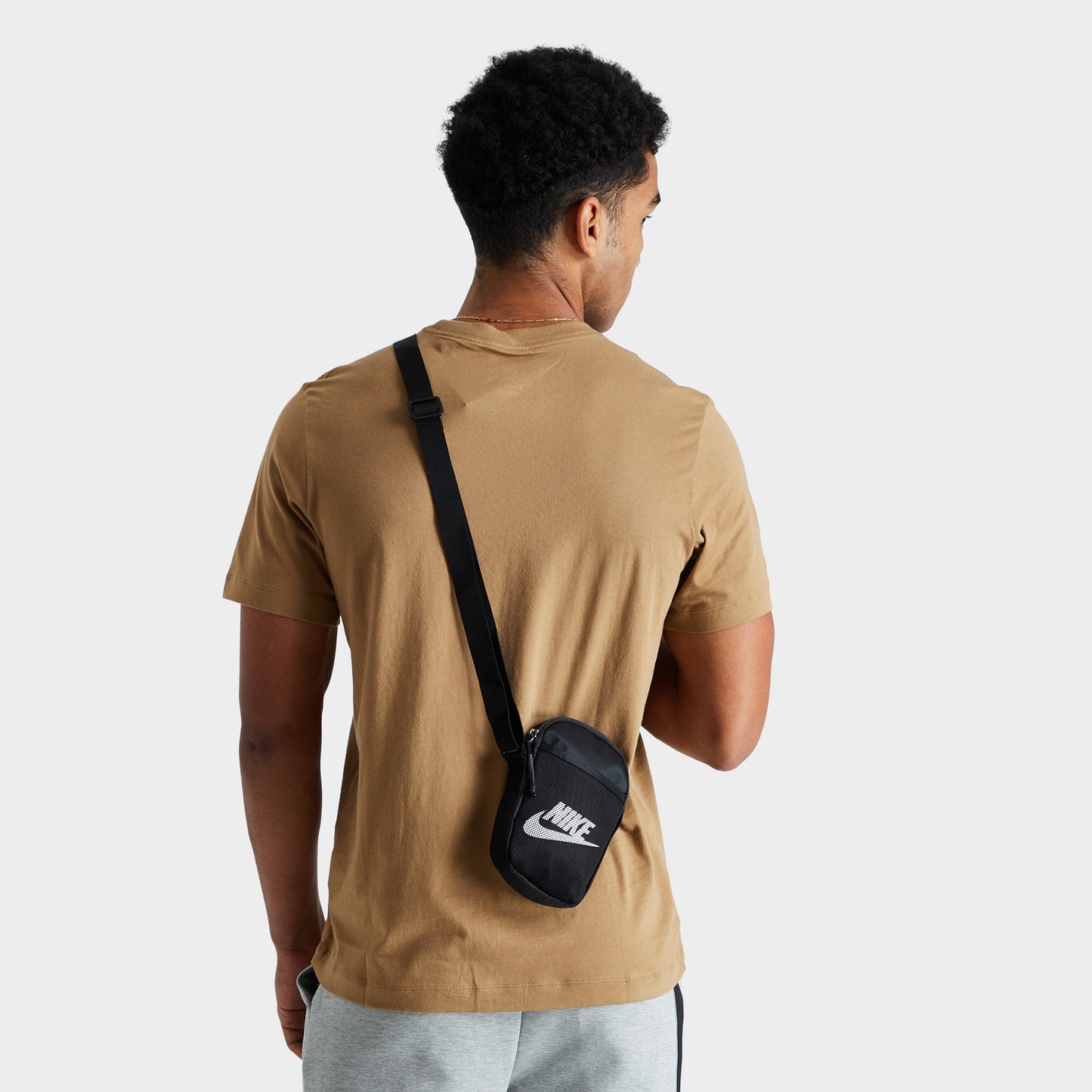 Sac à bandoulière Nike Heritage / noir - blanc