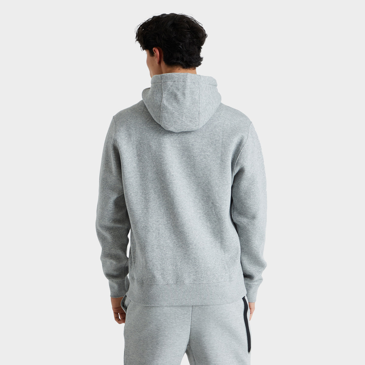 Nike Sportswear Club Fleece Pullover Hoodie / Dark Grey Heather