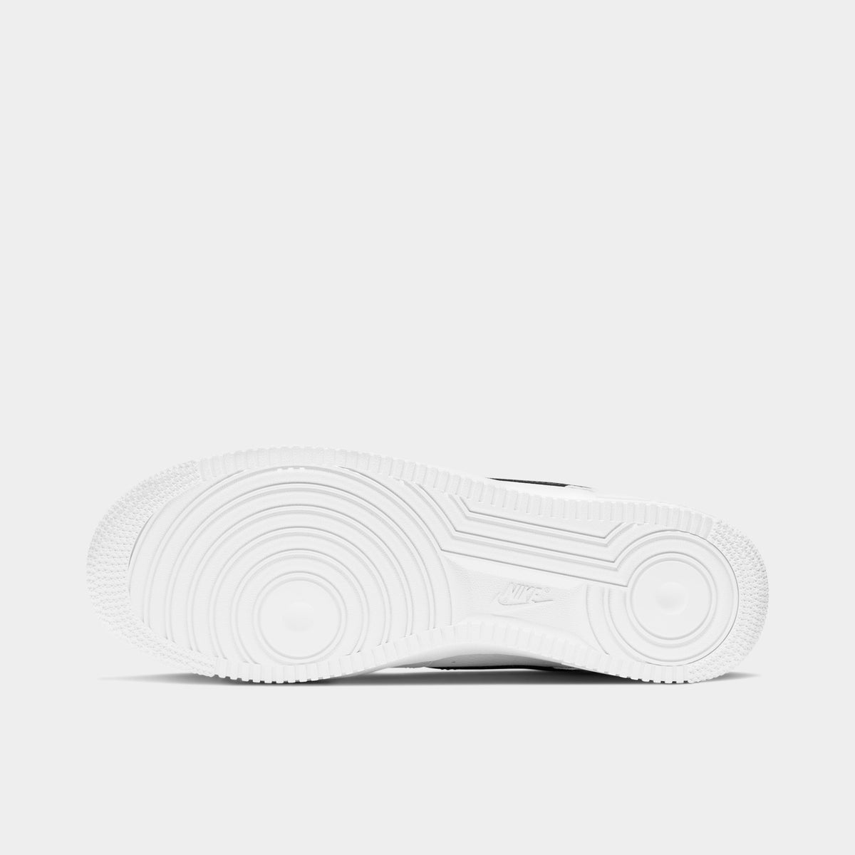 Nike air force one black white top