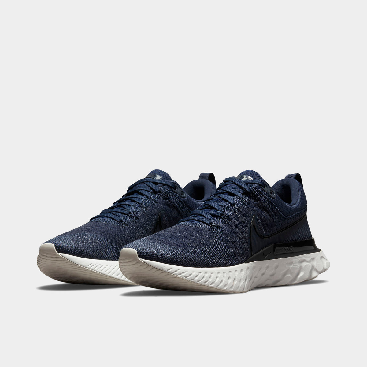Nike React Infinity Run Flyknit 2 Thunder Blue College Navy Platinum Tint