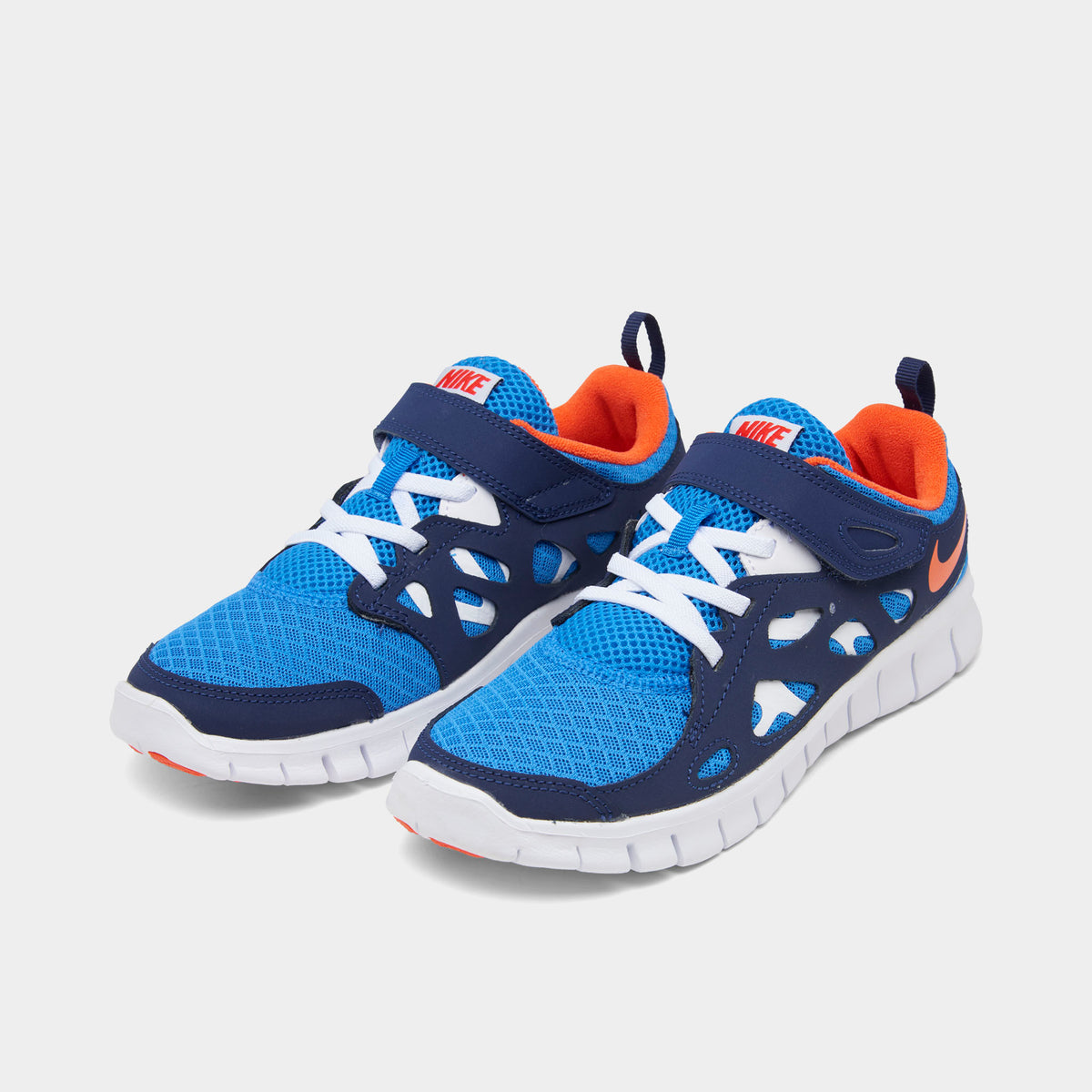 Nike free best sale run navy blue