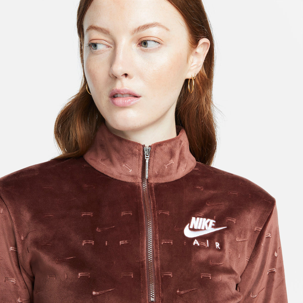 Nike red velvet tracksuit store