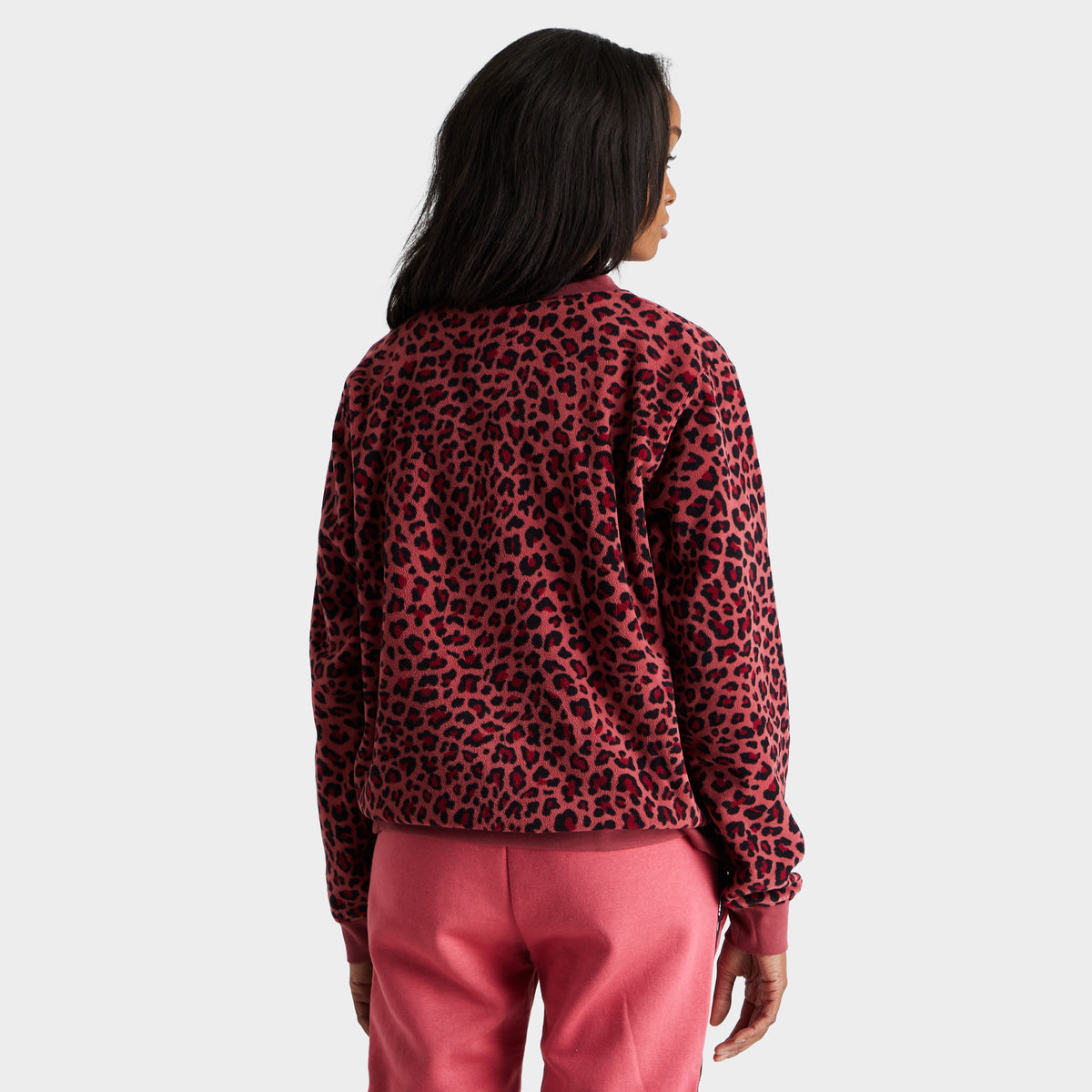 Nike Women s Sportswear Fleece Crewneck Cedar Red JD Sports