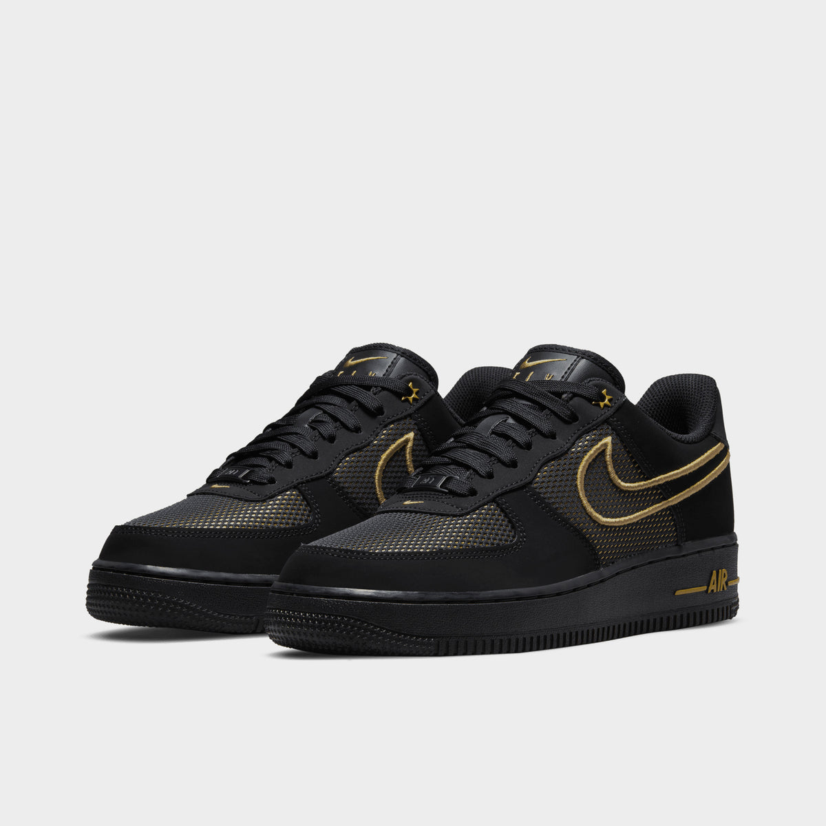 Gold and black air forces clearance
