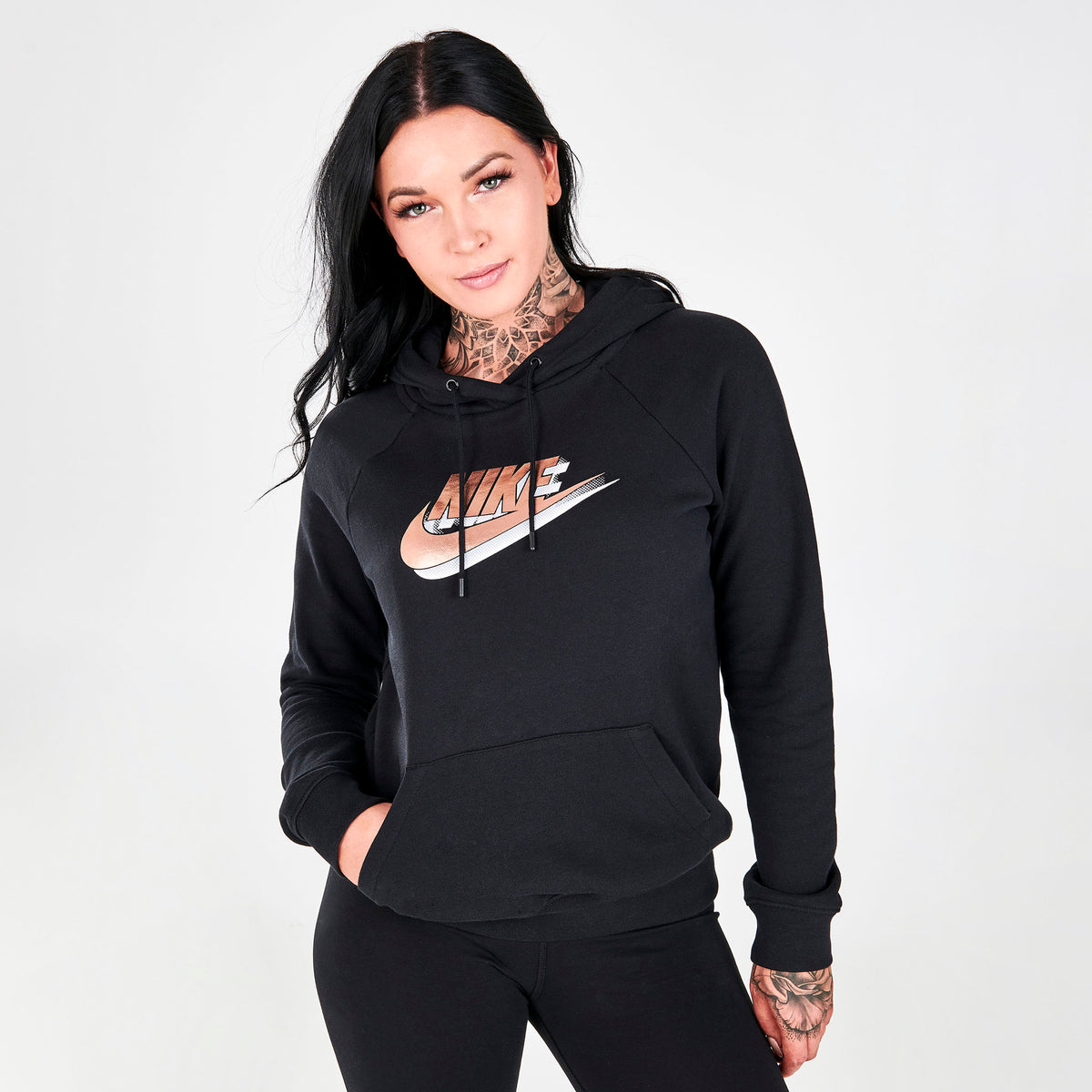Nike sportswear shop swoosh women's hoodie
