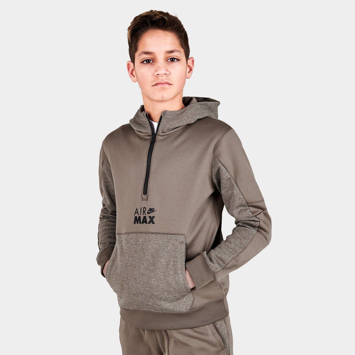 Nike half zip junior store