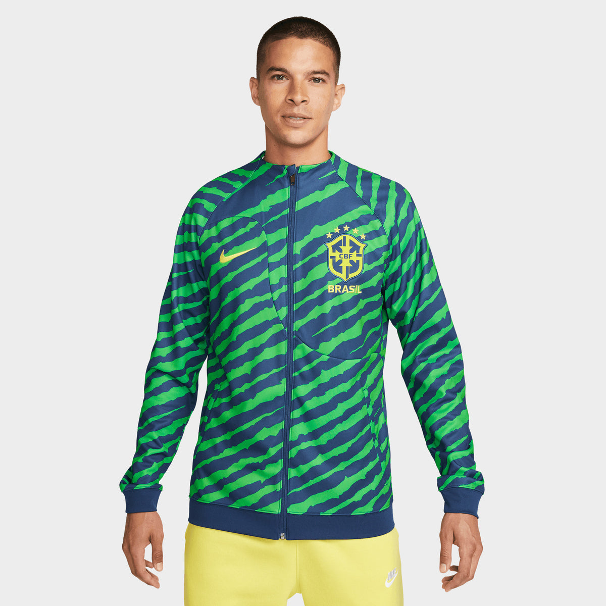 Nike Confederation Brazilian Football Academy Pro Anthem Dri-FIT Jacke