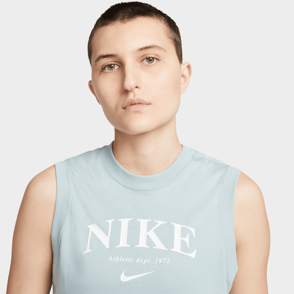 Nike Sportswear Women s GFX Tank Top Ocean Cube White JD Sports