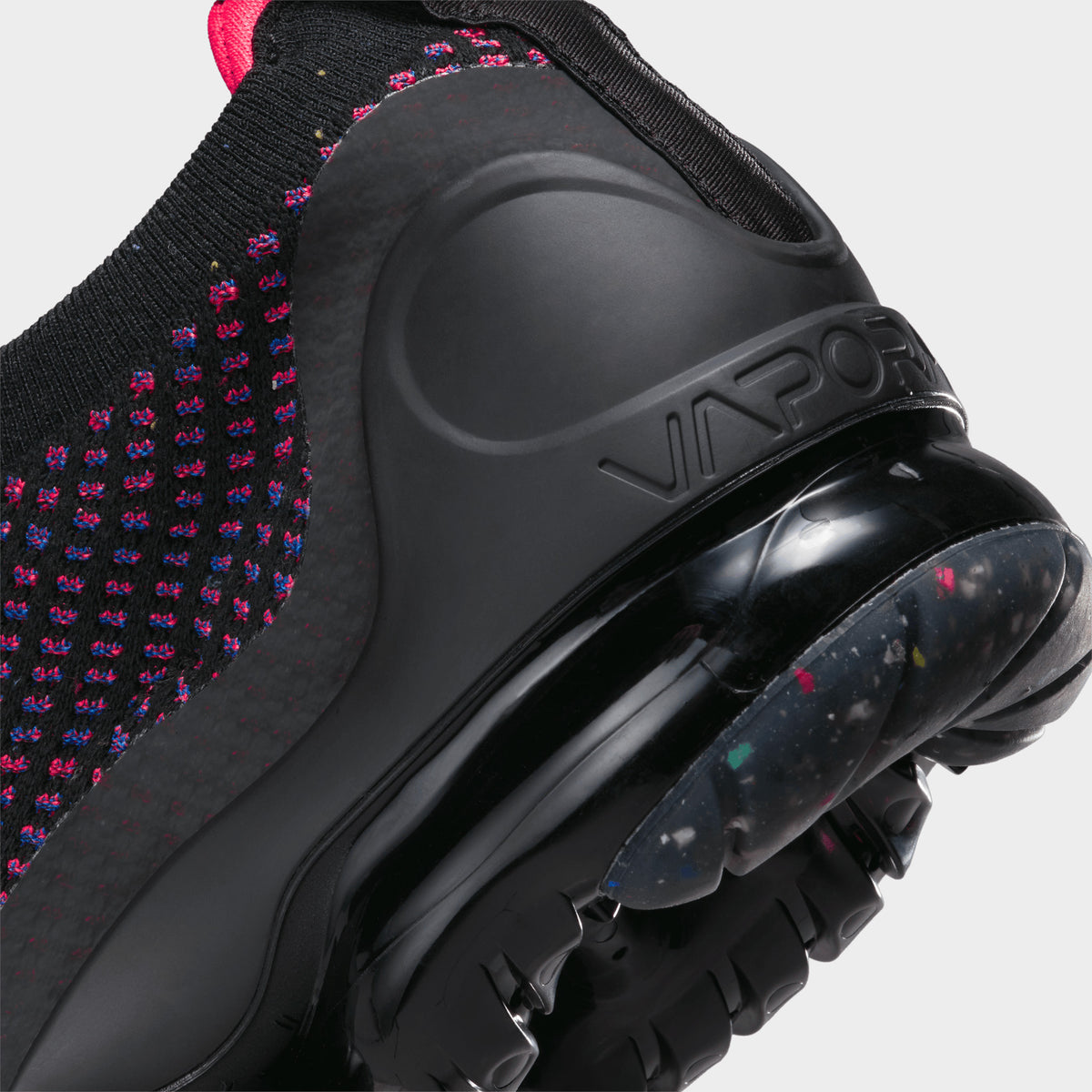 Pink blue top and black vapormax