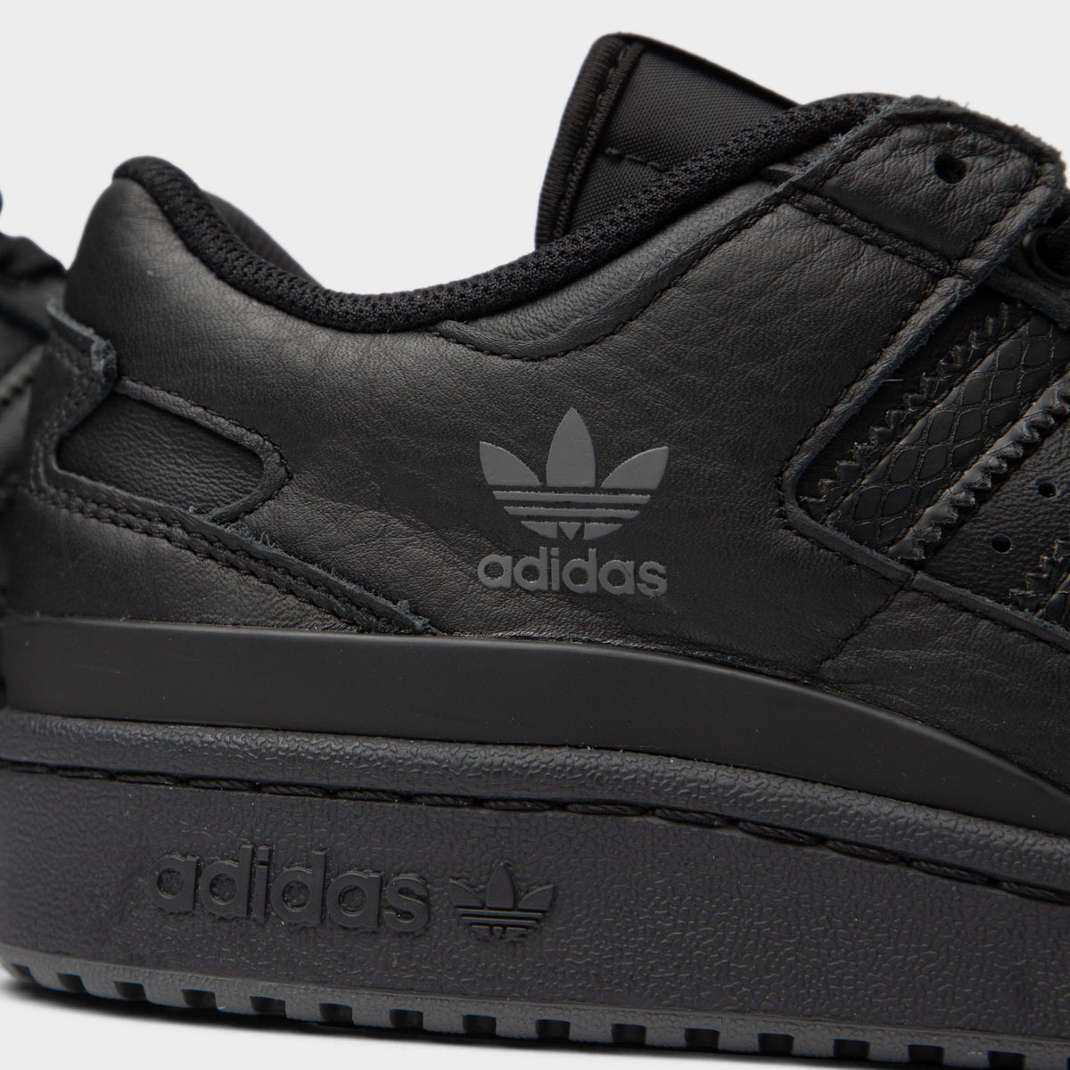 adidas Originals Forum Low CL Core Black / Core Black - Core Black 