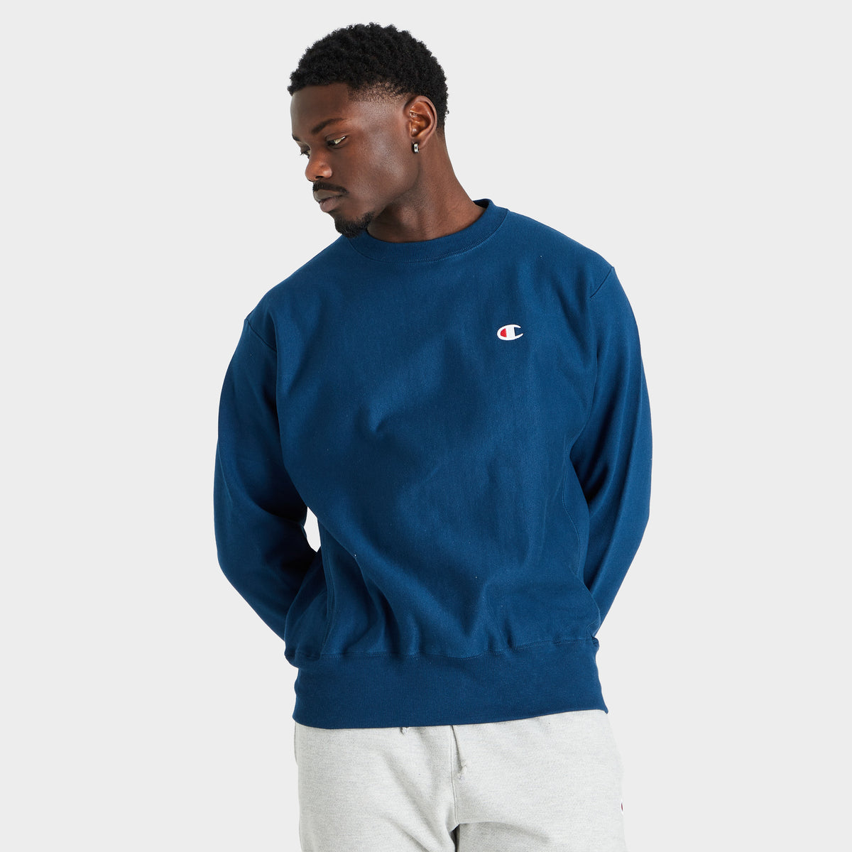 Champion Reverse Weave Crewneck Jetson Blue JD Sports