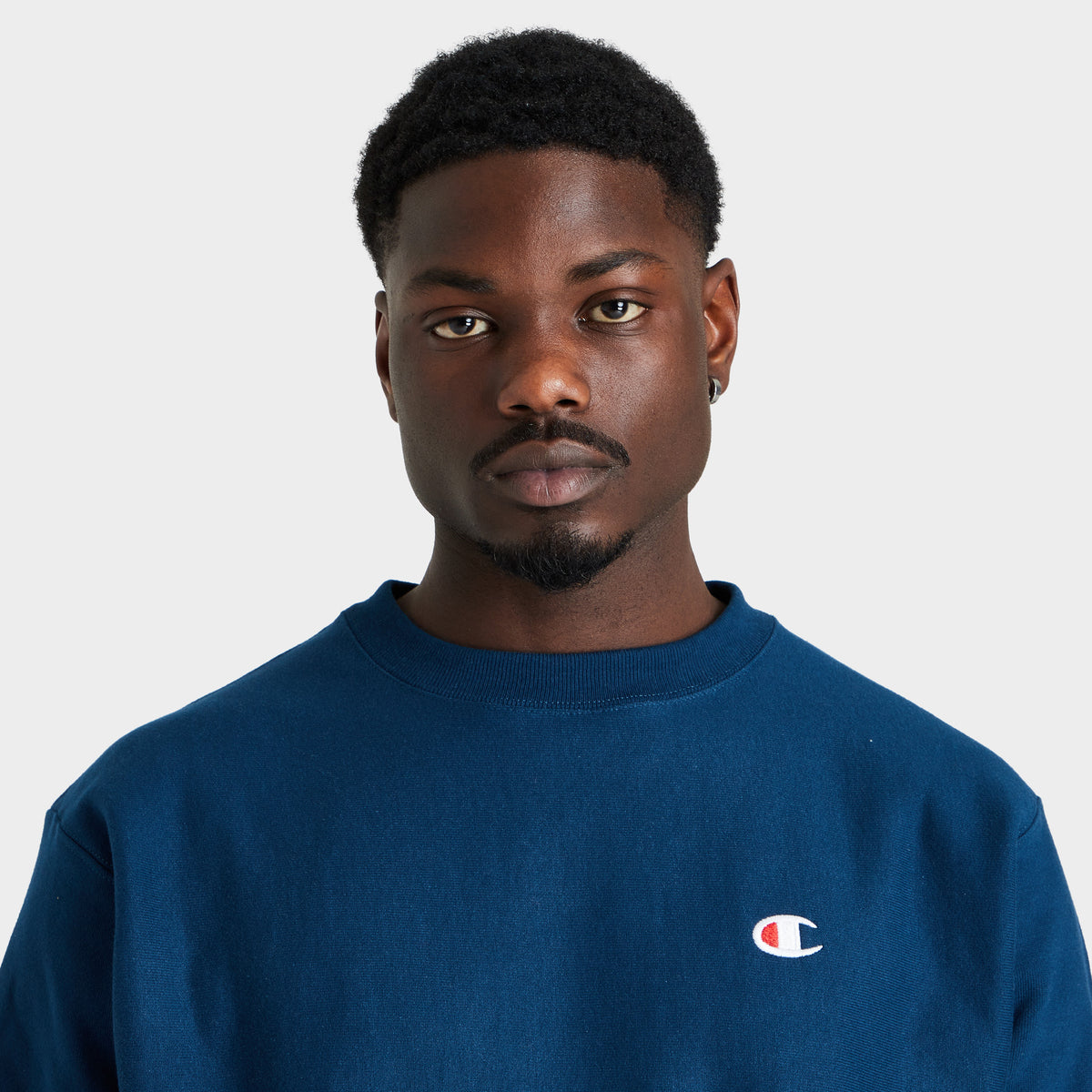 Champion navy blue crew neck online